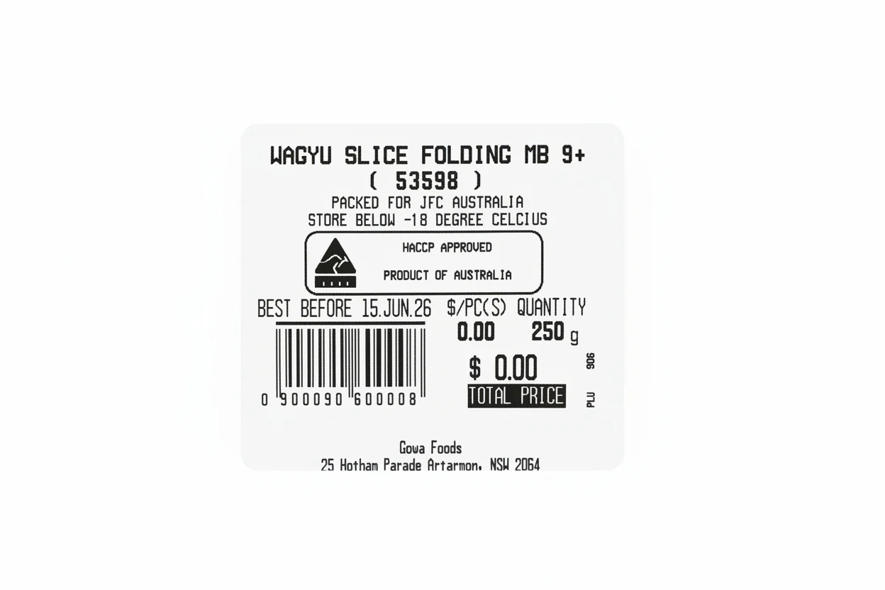 [SYD]Wagyu Slice(Folding) MB9+ 250g - Image 4