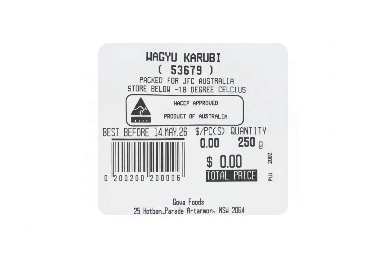 [SYD]Wagyu Karubi YAKINUKU CUT 250g - Image 3
