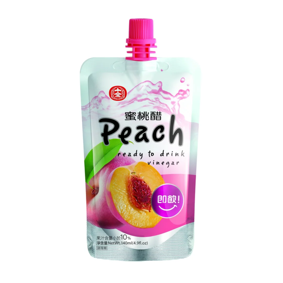 [SYD] SHIH-CHUAN Peach Vinegar Drink 140ml x 6ea - Image 2