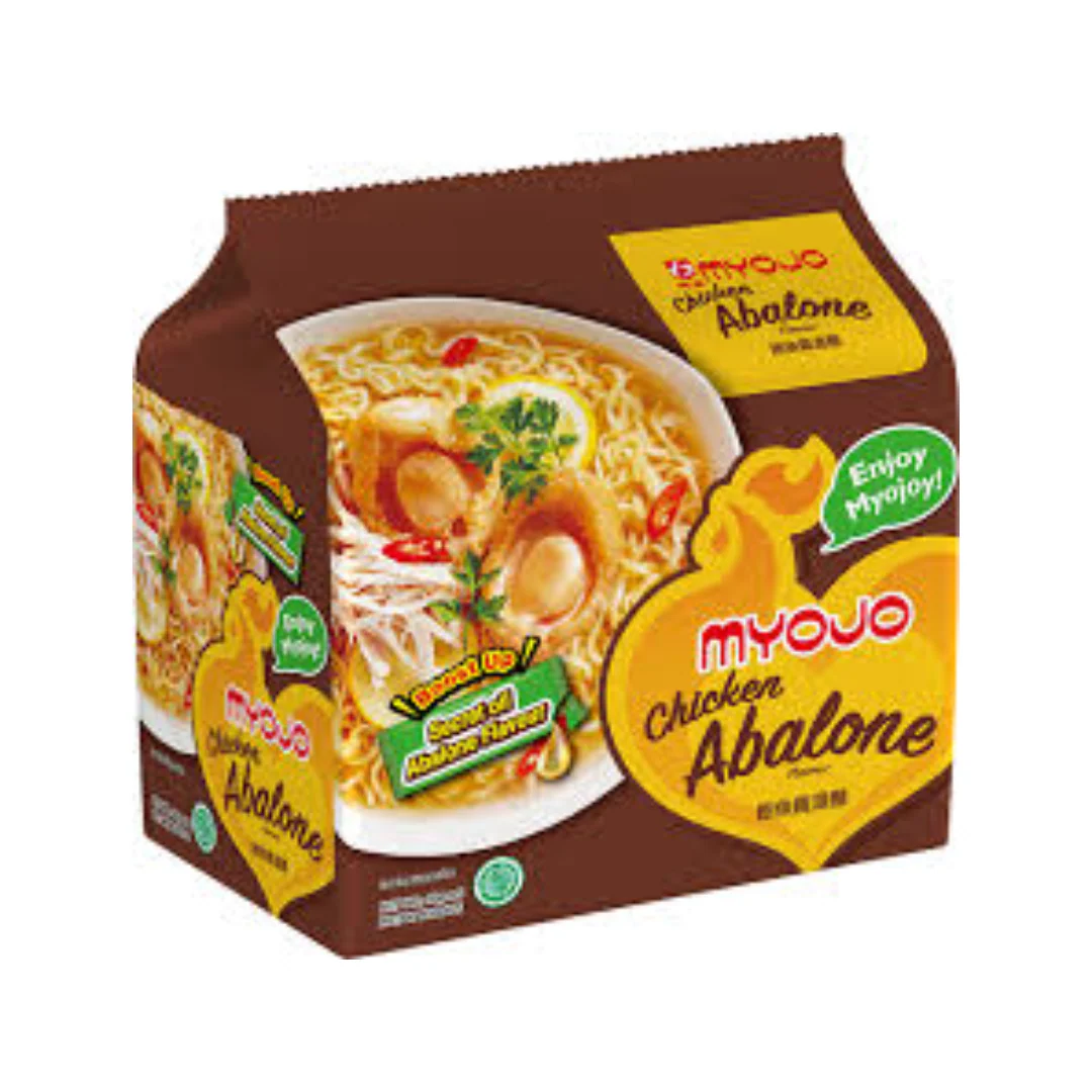 [SYD]MYOJO Chicken Abalone Flavour 80gx5pks 400g (BBD: 23/July/2026)